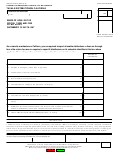 Form Boe-501-cm - Cigarette Manufacturer's Tax Return Of Taxable Distributions In California