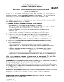 Education Verification Form For Calendar Year 2006 - Alaska Department Of Revenue