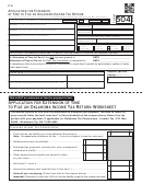 Form 504 - Application For Extension Of Time To File An Oklahoma Income Tax Return - 2015