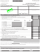 Form 41a720-s41 - Schedule Keoz-sp - Tax Computation Schedule (for A Keoz Project Of A Pass-through Entity)