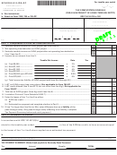 Form 41a720-s29 Draft - Schedule Kjda-sp - Tax Computation Schedule (for A Kjda Project Of A Pass-through Entity)