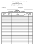 Form Com/att-027-2t - Cigarette Storage Warehouse Report