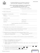 Form Rp-446 - Application For Real Property Tax Exemption For Unimproved Cemetery Land