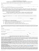 Form St-203 - Warehouse Machinery And Equipment Exemption Certificate - Kansas Department Of Revenue