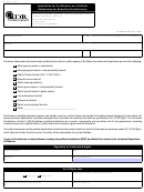 Form R-1057 - Application For Certification As A Political Subdivision For Sales/use Tax Exclusion