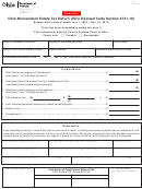 Form Et 4 - Ohio Nonresident Estate Tax Return