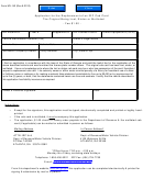 Form Mv-142 - Application For The Replacement Of An Irp Cab Card The Original Being Lost, Stolen Or Mutilated