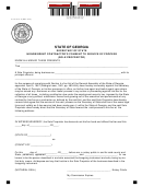 Form St-c-214-9 - Nonresident Contractor's Consent To Service Of Process (sole Proprietor)