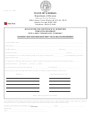 Form St-ce1 - Application For Certificate Of Exemption Computer Equipment For A High Technology Company