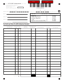 Form St-3 Mf Addendum - Pre-paid Local Sales Tax (mf) Addendum Schedule