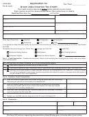 Form Gjc - Application For Green Jobs Creation Tax Credit