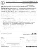 Form Ia 1040v - Individual Income Tax Payment Voucher