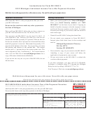 Form Mi-1040-v - Michigan Individual Income Tax E-file Payment Voucher - 2012