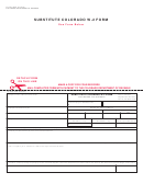 Form Dr 0084 - Substitute Colorado W-2 Form For Income Tax Withheld