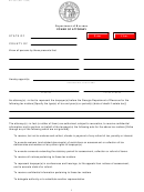 Form Rd-1061 - Power Of Attorney