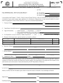 Form Abl-107 - Application For Certificate Of Producer Of Alcoholic Liquors - 2000