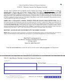 Form Fid-pv - New Mexico Fiduciary Income Tax Payment Voucher