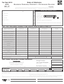 Form Otc 901-p - Business Personal Property - Petroleum Related - 2016
