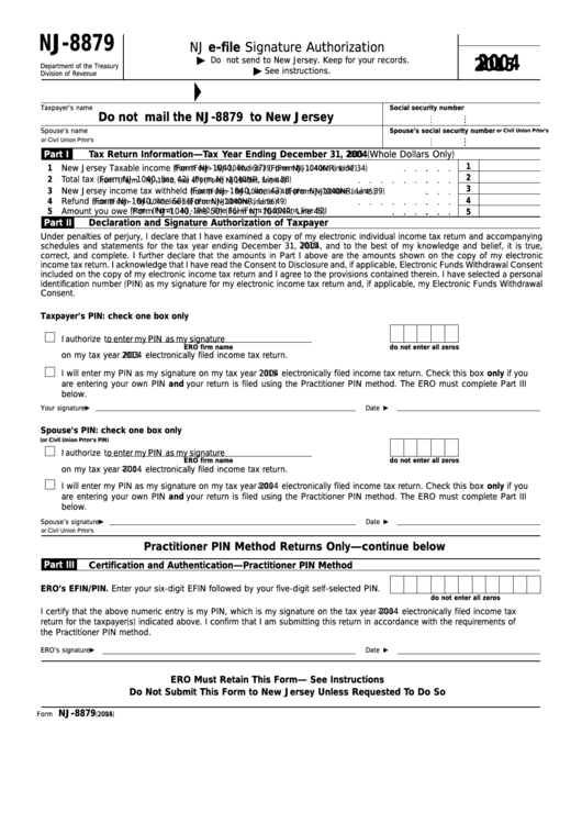 form-nj-8879-nj-e-file-signature-authorization-2015-printable-pdf