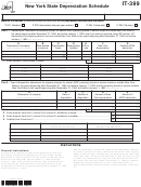 Form It-399 - New York State Depreciation Schedule - 2013