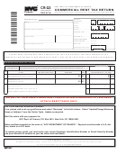 Form Cr-q3 - Commercial Rent Tax Return - 2013/14