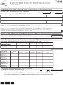 Fillable Form It-606 - Claim For Qeze Credit For Real Property Taxes - 2013 Printable pdf