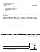 Form 43-009 - Iowa Franchise Tax Payment Voucher For Financial Institutions