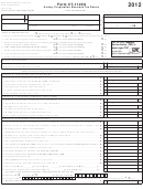 Form Ct-1120u - Unitary Corporation Business Tax Return - 2012