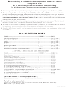 Instructions For Form Ia 1120 - Iowa Corporation Income Tax Long Form - 2012