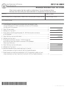 Form Ia 8864 - Biodiesel Blended Fuel Tax Credit - 2012