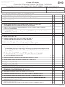 Form Ct-6251 - Connecticut Alternative Minimum Tax Return - Individuals - 2012