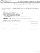 Form 41-146 - Iowa Income Tax Reduction Worksheet - 2012
