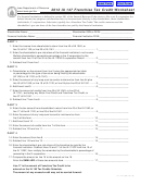 Form Ia 147 - Franchise Tax Credit Worksheet - 2012
