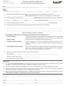 Form 71a010 - Vehicle Condition Refund Application Printable pdf