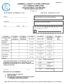 Form Cc1 - Federal Employee Occupational Tax Return - 2011 Printable pdf