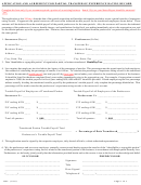 Form Application And Agreement For Partial Transfer Of Experience Rating Record - Louisiana Department Of Labor