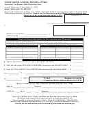 Bank Franchise Tax Report - Arkansas Secretary Of State - 2004