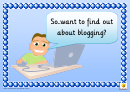 Blogging Poster Template