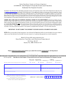 Form S-corp-es - New Mexico Sub-chapter S Corporate Income And Franchise Estimated Tax Payment Voucher