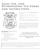 Michigan Sales, Use, And Withholding Tax Forms And Instructions