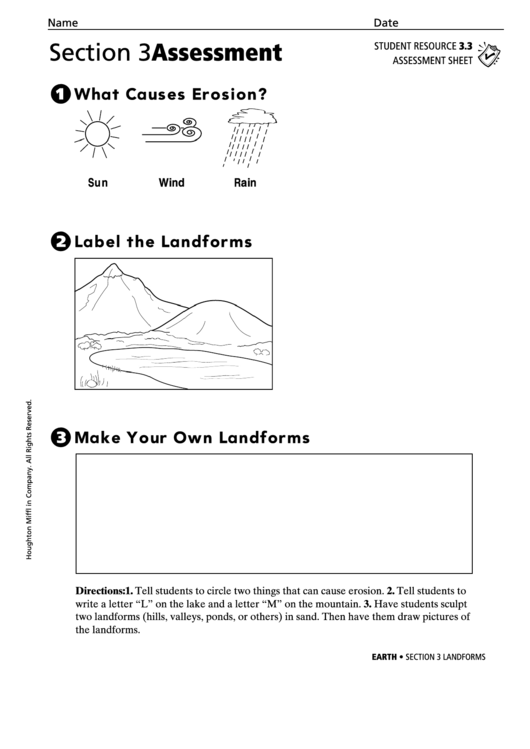 Assessment Sheet Printable pdf