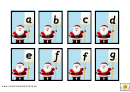 Alphabet And Phonics Vocabulary Cards Template