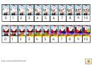 Mini Santa Number Chart - 0-10