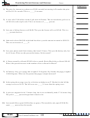 Examining Percent Increase And Decrease Math Worksheet - With Answers