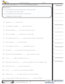 Using A And An Language Arts Worksheet - With Answers