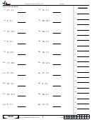 Subtracting Within 20 - Subtraction Worksheet With Answers Printable pdf