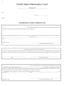 Form B 131 - Exemplification Certificate