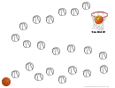 Basketball Into Basket Behavior Chart