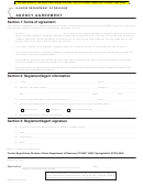 Form Rr-80 - Agency Agreement