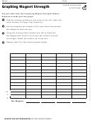 Graphing Magnet Strength Physics Worksheet